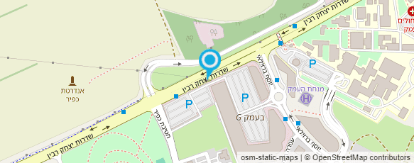 מפת הגעה אל ד"ר פרסמן אשר