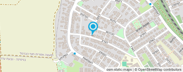 מפת הגעה אל נעמי בחנה- פסיכותרפיסטית