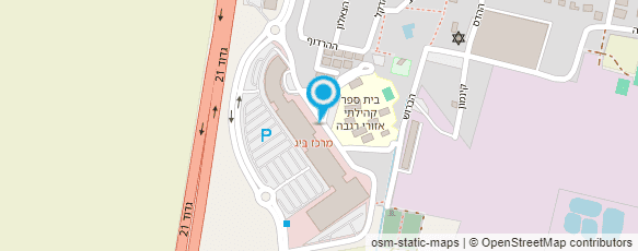 מפת הגעה אל מוניות נהריה בע"מ