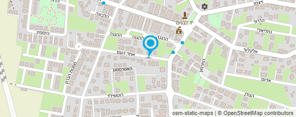 מפת הגעה אל בית התינוקות של שרונה