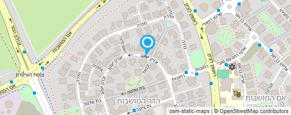 מפת הגעה אל ד"ר גולובצ'ינר גרגורי