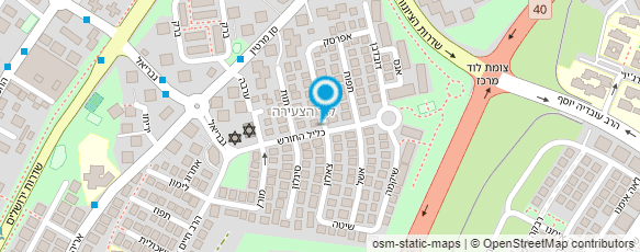 מפת הגעה אל פסיכותרפיט יועץ נישואין ומשפחה