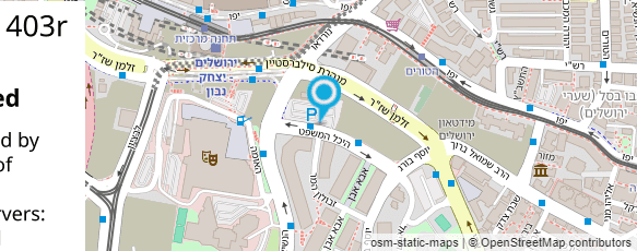 מפת הגעה אל אבני חסד מצבות