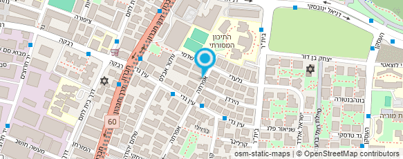 מפת הגעה אל הלן מושיץ-טייץ