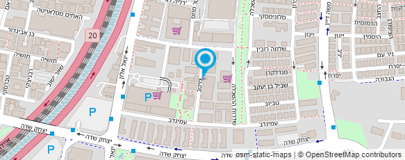 מפת הגעה אל ניר קוסטיקה בוחן תנועה