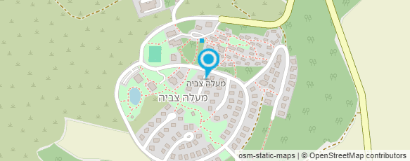 מפת הגעה אל מעיין בן אריה