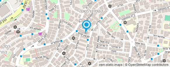 מפת הגעה אל שרה פלדמן-מרגוליס מורשה לנגישות השירות