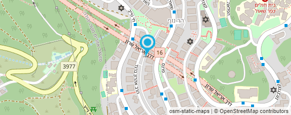 מפת הגעה אל דר' יעל גורסטן