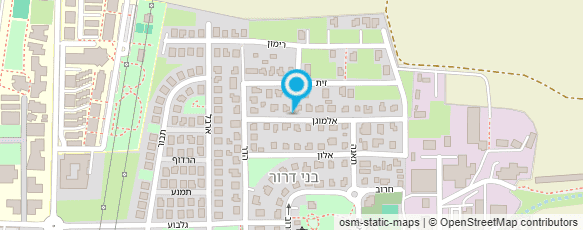 מפת הגעה אל עמית לדרך