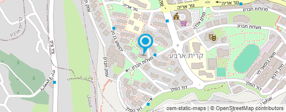 מפת הגעה אל תפילין חברון