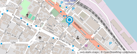 מפת הגעה אל עו"ד בינר ראובן