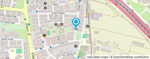 מפת הגעה אל תומר דיין-רפלקסולוג