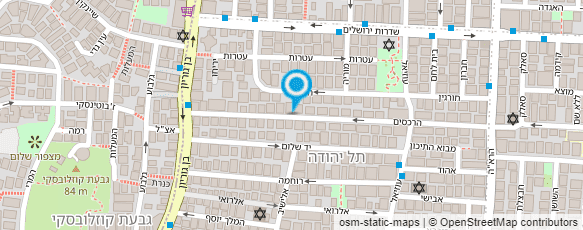 מפת הגעה אל איילה ליפסון לוי יוגה