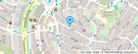 מפת הגעה אל עו"ד אורין אמנון