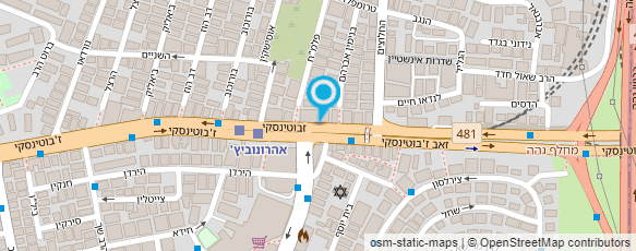 מפת הגעה אל מאפיית הצבי