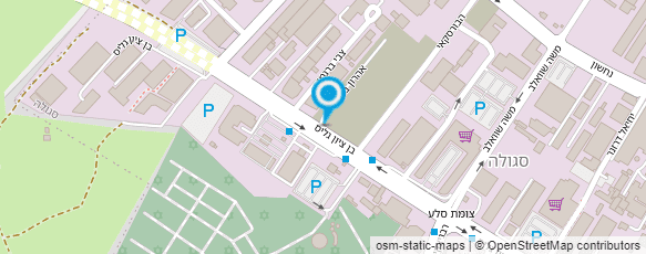 מפת הגעה אל מסגריית זאב