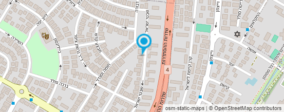 מפת הגעה אל מתפרת מרינה