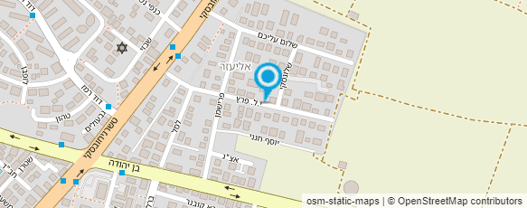 מפת הגעה אל פרופסור קינן גיורא