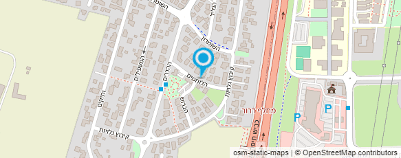 מפת הגעה אל אהובה בנבנישתי - מטפלת הוליסטית