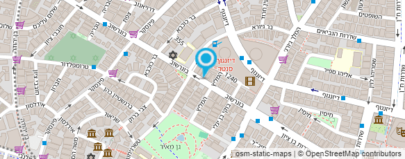 מפת הגעה אל דוד רפאל מפת הגעה אל דוד רפאל