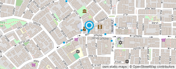 מפת הגעה אל אחת העם