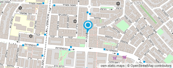 מפת הגעה אל קםס המזרח