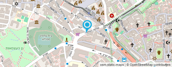 מפת הגעה אל פדני תכשיטנים בע"מ