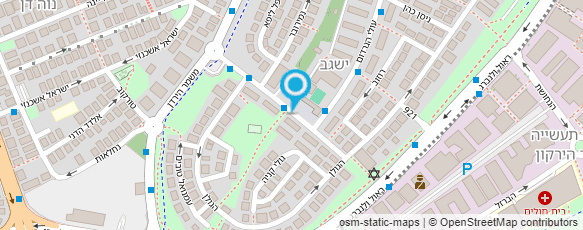 מפת הגעה אל גינות שביט