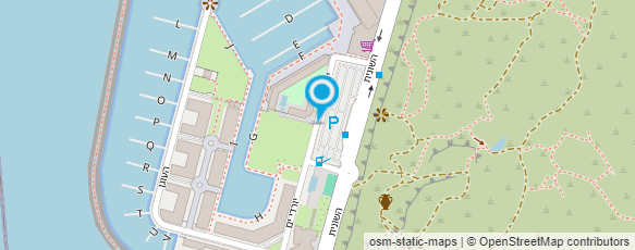 מפת הגעה אל מדוזה בית ספר לשייט