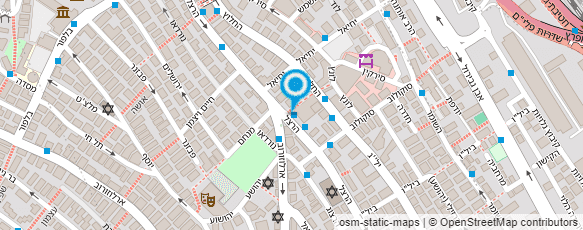 מפת הגעה אל חברה קדישה חיפה