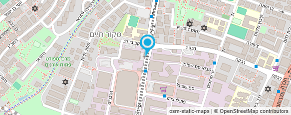 מפת הגעה אל אורבן - URBAN