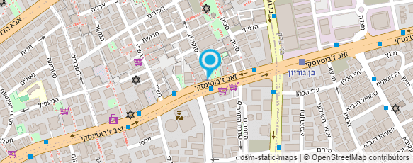 מפת הגעה אל יוני קוסמטיקה