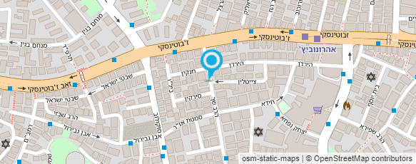 מפת הגעה אל קידספורט המרכז להכשרת מדריכות תנועה