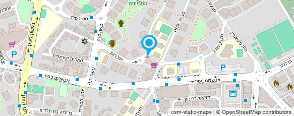 מפת הגעה אל ד"ר אלעד גולדברג