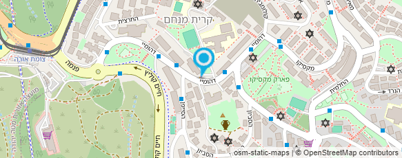 מפת הגעה אל בי"ס ממלכתי דתי "ראשית"