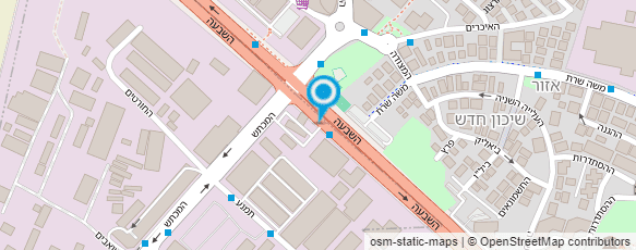 מפת הגעה אל רחיצת אוטובוסים ומשאיות- ישראל מפת הגעה אל רחיצת אוטובוסים ומשאיות- ישראל