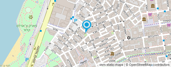 מפת הגעה אל בית רופאים בנווה צדק