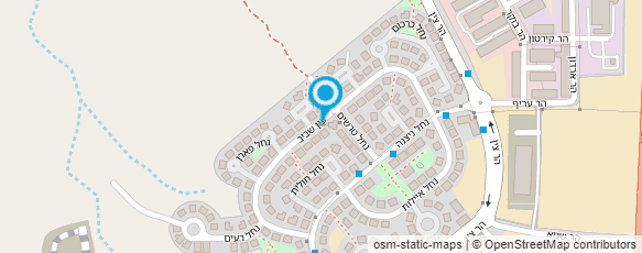 מפת הגעה אל בוסתן במדבר