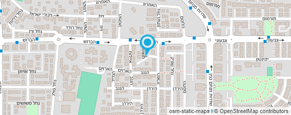 מפת הגעה אל רינת טיפוח היופי שבך