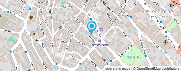 מפת הגעה אל מרכז בריאות הילד - קופ"ח מאוחדת