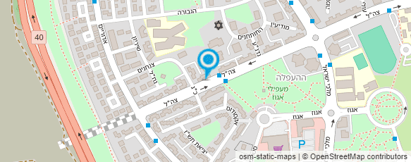 מפת הגעה אל מיקי אלישייב - עיצוב שיער