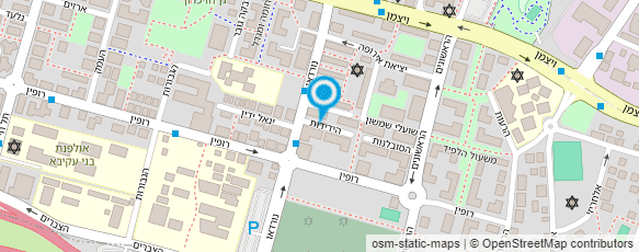 מפת הגעה אל עו"ד מושל דפנה