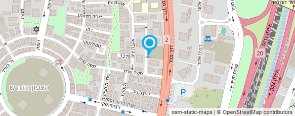 מפת הגעה אל דן להט ושות'-משרד עורכי דין