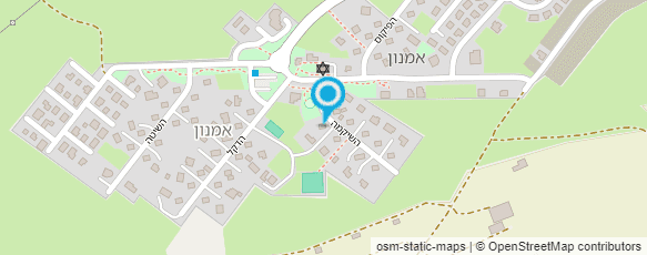 מפת הגעה אל בקתות עץ הדעת