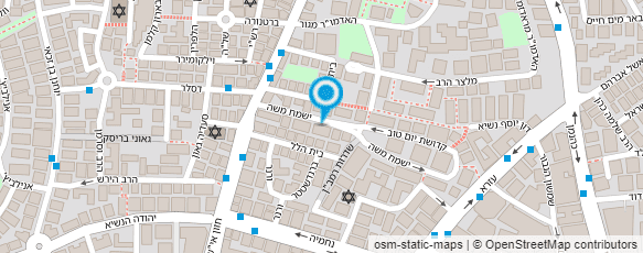 מפת הגעה אל ארמון התפירה