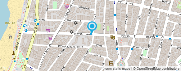 מפת הגעה אל ברק שושן עיצוב שיער