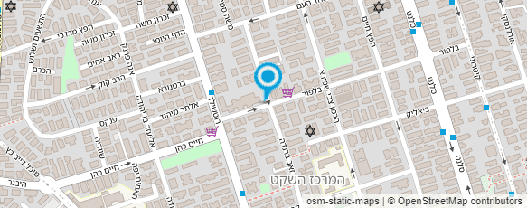 מפת הגעה אל ד"א פינקלשטיין מוניקה