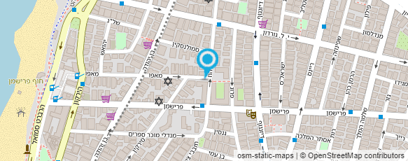 מפת הגעה אל נירה לוינסון