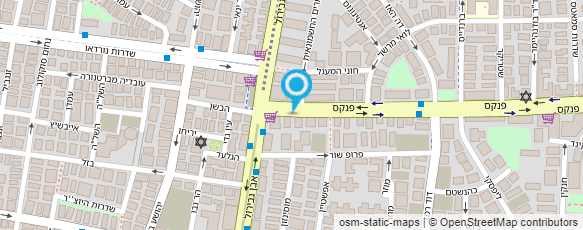 מפת הגעה אל סטודיו בכיכר