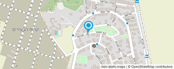 מפת הגעה אל אורלי אביטל - אדריכלות ועיצוב